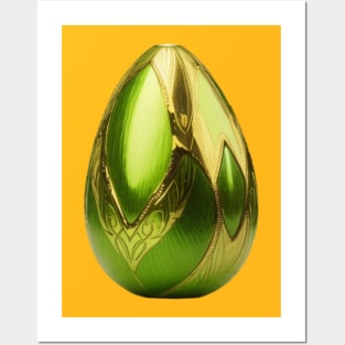 Golden avocado Posters and Art